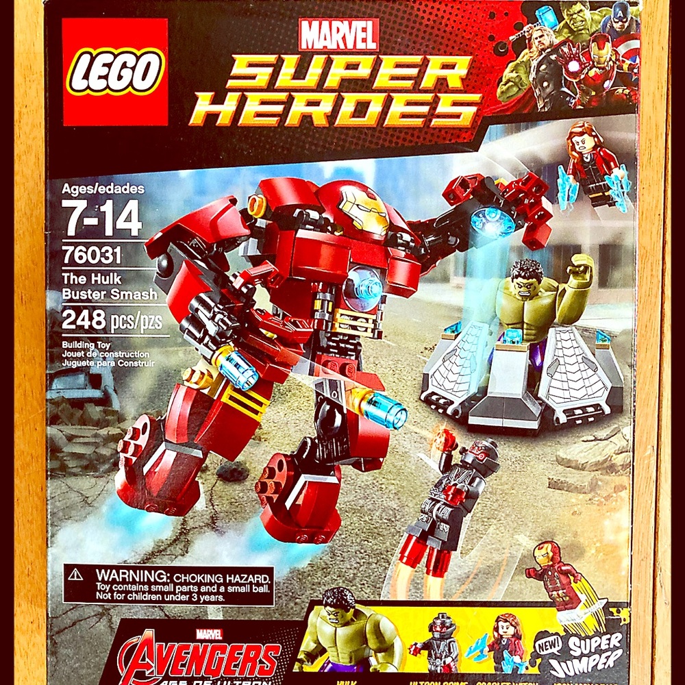 NEW LEGO Super Heroes The Hulk Buster Smash 76031